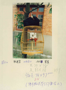 《现代中国艺术史》原始资料:耿建翌, 〈作品〉, 装置, 1989