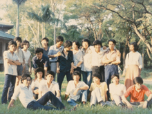 南方艺术家沙龙合影，1986年