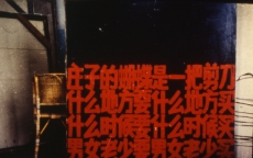 Zhuangzi's <i>Butterfly Was a Pair of Scissors</i>, Wu Shanzhuan, 1985.