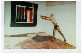 <i>Public Ink Washing</i>, Wu Shanzhuan, 1987, performance.