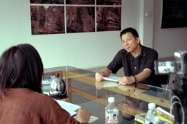 Interview with Lin Yilin, Lin Yilin’s Studio, Guangzhou, 2007-8-1